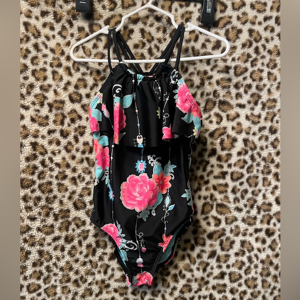 Wonder Nation Girls One-piece Swimsuit